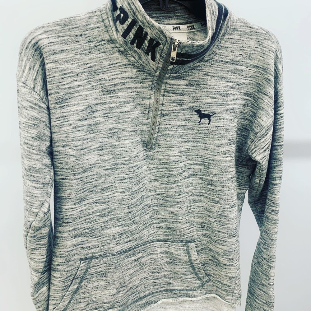 Pink Quarter Zip Up